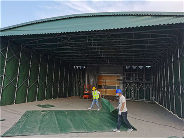 西安折叠雨棚厂家_陕西木工棚安装_遮阳雨棚设计