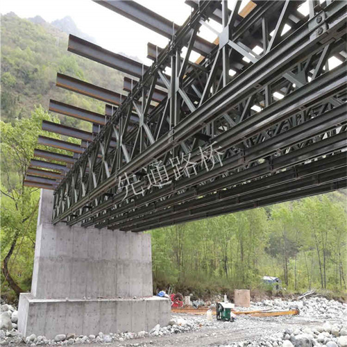 泸州贝雷桥设计_德阳钢便桥厂家_绵阳钢栈桥施工