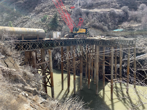 西藏钢栈桥_贵州321型贝雷桥_四川钢便桥