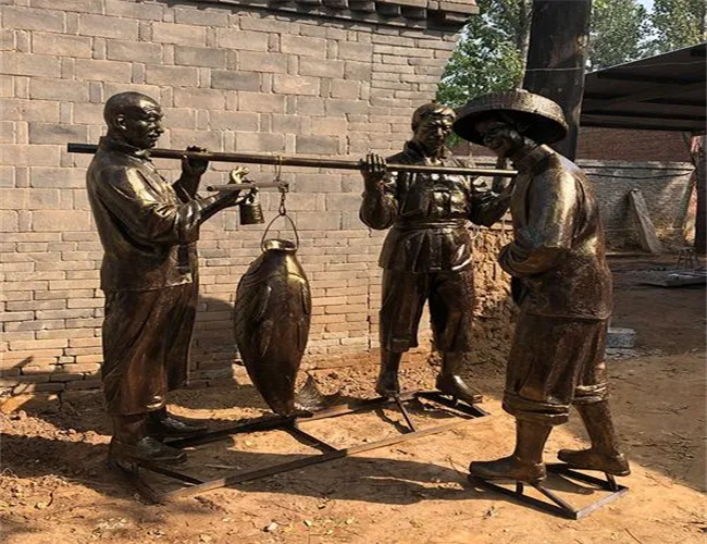 攀枝水壶铜雕塑厂家_遂宁景观铜雕塑生产_德阳铜雕塑价格